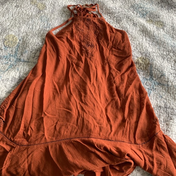Free people dress orange s - Picture 1 of 6